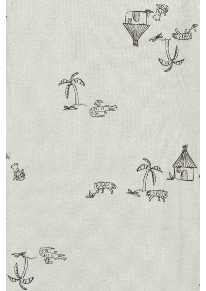 Erkek Bebek Kısa Kollu 5li Body