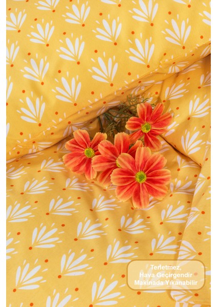 Riva Nevresim Takımı Tek Kişilik Lastikli Çarşaf (160X220 Cm) Sarı fırsatları