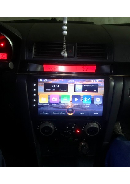 Mazda 3 2004-09 9"uyumlu Androıd Multimedya Gerçek 2/32 Kablosuz Carplay Geri Görüş Kameralı modelleri
