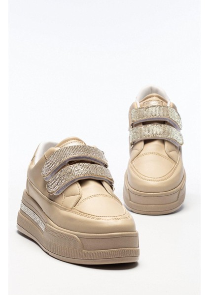 Kadın Günlük Faylon Taban Rahat Kalıp Yürüyüş ve Ortopedik Spor Ayakkabı