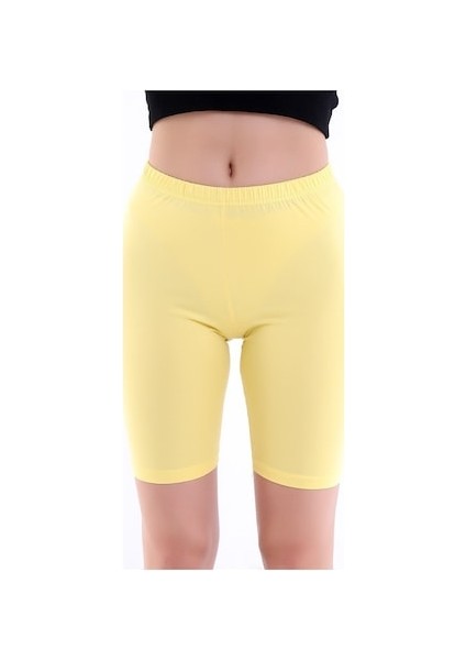 Pamuklu Kısa Kadın Tayt indirimleri