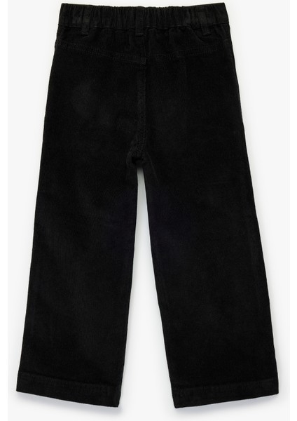 Pamuklu Cep Detaylı Geniş Paça Pantolon fiyatları