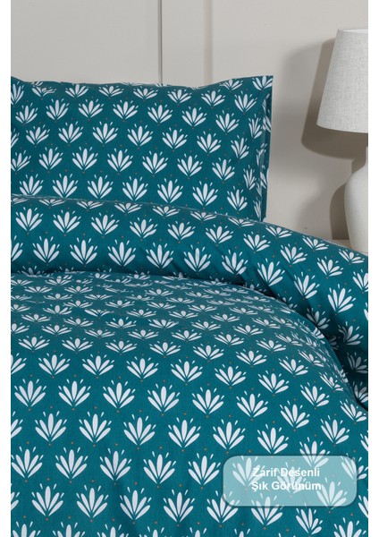 Riva Nevresim Takımı Çift Kişilik Fitted Lastikli (200X220 Cm) Yeşil modelleri