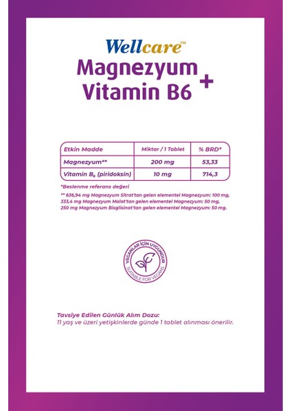 Magnezyum + Vitamin B6 30 Tablet 3 Adet fiyatları