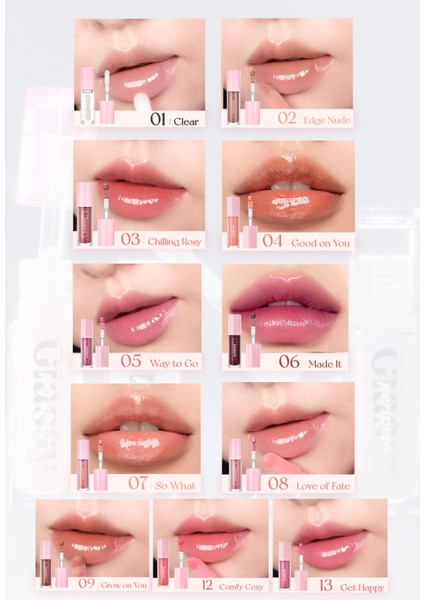 Lila Simli Dudak Dolgunlaştırıcı Gloss PERIPERA Ink Glasting Lip Gloss (P03 Lilac Flare)