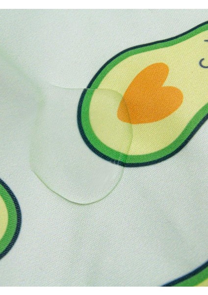 BabyJem Baskılı BLW Kolsuz Önlük 788 Avokado fiyatları