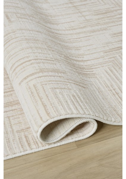 Diva Bej Halı Akrilik Halı Yumuşak Dokulu Salon Oturma Odası Yatak Odası Halısı 0271 modelleri