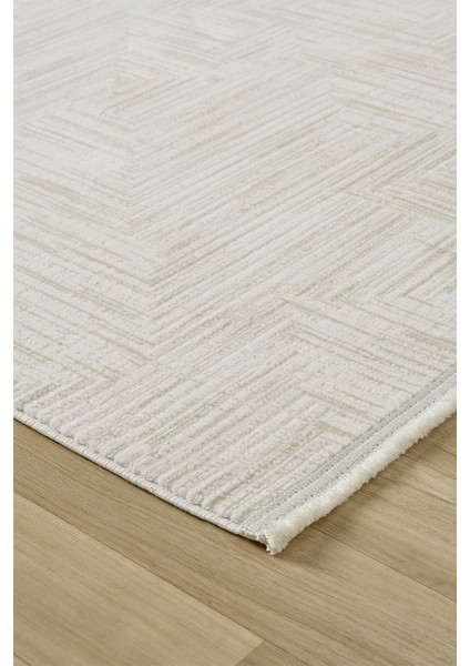 Diva Bej Halı Akrilik Halı Yumuşak Dokulu Salon Oturma Odası Yatak Odası Halısı 0271 indirimleri