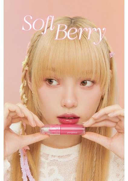 Kalıcı, Pigmentli, Parlak Bitişli Tint PERIPERA Ink Mood Glowy Tint (32 Gogo Berry)(Soft Berry)