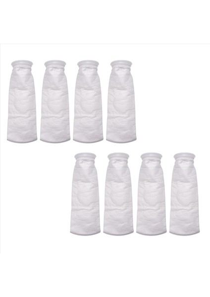 Balık Tankı/salin Akvaryumu Için 8 Paket Filtre Çorabı, 200 Mikrometrelik, Gölet, Karalama/taşma Için (Yurt Dışından)