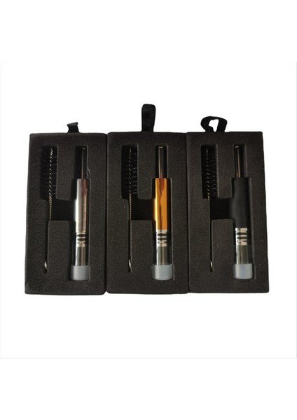 Piston Tipi Cam Sigara Boru Filtresi Geri Çekilebilir Tütün Pipa Ağız Ucu Bitki Tütün Borusu Sigara Borusu Tutucu, Siyah (Yurt Dışından) fırsatları