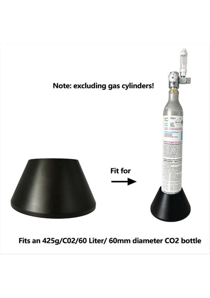Akvaryum Co2 Silindir Tank Tutucu Destek Standı 60MM Çapı Sodastream Şişe ile Uyumlu (Yurt Dışından) modelleri