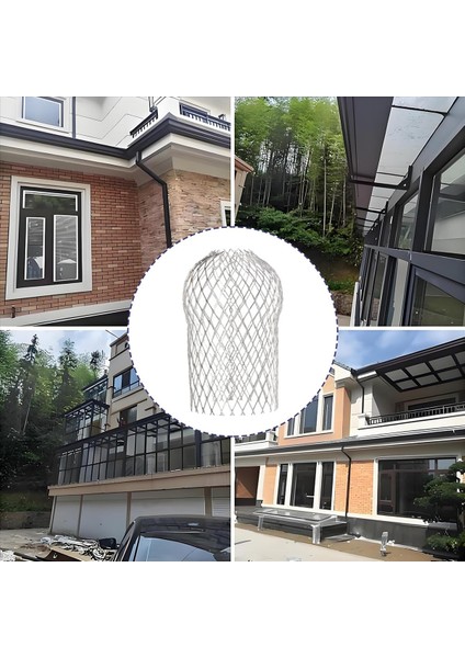 4 Pcs Oluk Düşüş Gordular 3.5 Inç Alüminyum Yaprak Filtre Süzgeç Genişletilebilir Oluk Düşüş Koruyucusu (Yurt Dışından) indirimleri