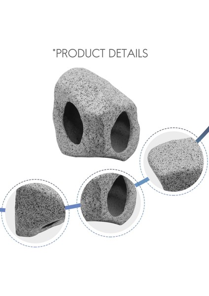 Mağara Akvaryumu Dekorasyon Yetiştirme Barınağı Rock Stone Balık Tank Dekorasyonu (Yurt Dışından) indirimleri