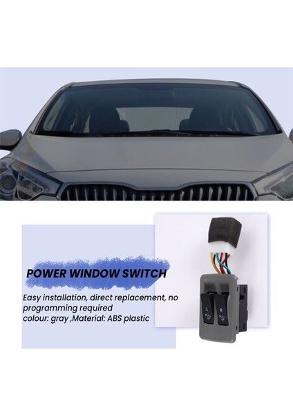 Kia Pride KK12B-66-350 KK12B-66-370 Için Sol Elektrikli Cam Anahtarı (Yurt Dışından) indirimleri