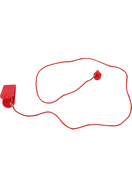 Koşu Bandı Güvenlik Anahtarı Manyetik Anahtar Kilidi Fitness Kırmızı (Yurt Dışından)