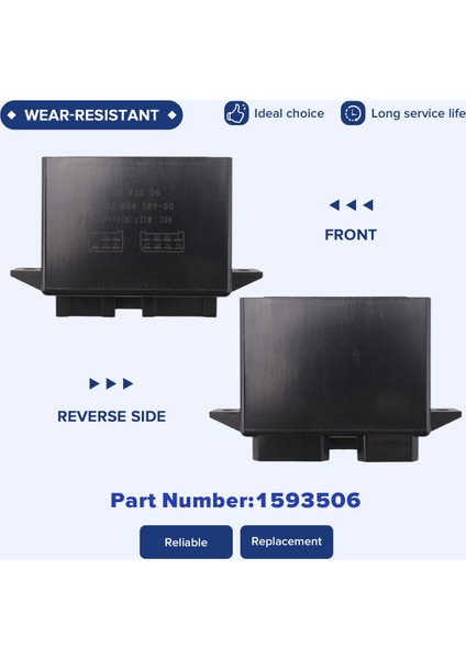 Volvo Araç Sinyal Lambası Flaşör Ünitesi Flaşör Rölesi Elektrik Rölesi (Yurt Dışından) indirimleri