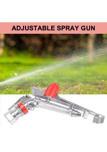 1.5 Inç Bahçe Darbesi Su 360 Derece Ayarlanabilir Sprinkler Dayanıklı Çinko Alaşımı (Yurt Dışından) indirimleri