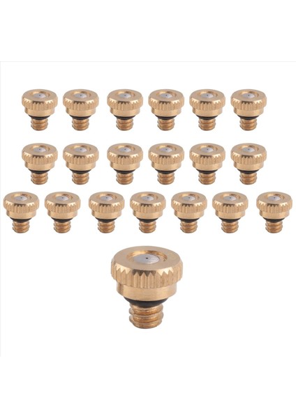 20PCS Pirinç Soğutma Sistemi Için Sülün Nozaları 0.012 Inç (0.3 Mm) Su Sprey Mzdi Soğutma Soğutma (Yurt Dışından)
