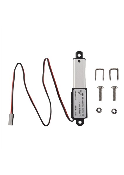 Elektrikli Mini Doğrusal Aktüatör - 1.2 Inç Inme, 64N/14.4LB, Hız 0.6 Inç/s Mini Su Geçirmez Hareket Aktüatörü Küçük 12V Dc (Yurt Dışından) indirimleri