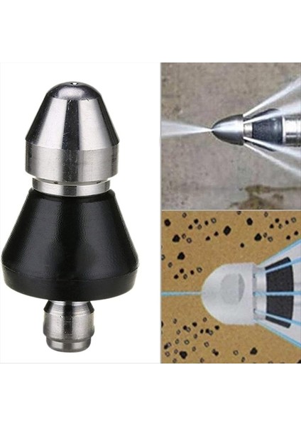 4pcs Kanalizasyon Temizleme Aracı Yüksek Basınçlı Nozul Boru Durgusu Nozul Kanalizasyon Jetter Nozul 1/4 Inç Hızlı Konektör, A (Yurt Dışından) indirimleri