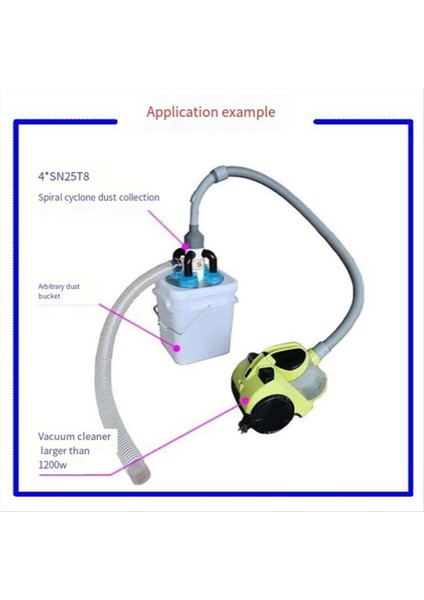 Toz Toplayıcı Siklon Mini Küçük Endüstriyel Ekstraktör Ağaç Işleme Aracı Vakum Süpürge Filtre Ayırma Ana Sayfa Dıy (Yurt Dışından) modelleri