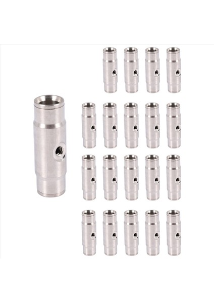 3/8 Inç Sis Soğutma Sistemi Hızlı Bağlantı Eklemi 3/16 Inç Sis Nozul T-Konnektör (20PCS)-(ÇAP: 3/8 Inç, Renk: Tek Nozul) (Yurt Dışından)