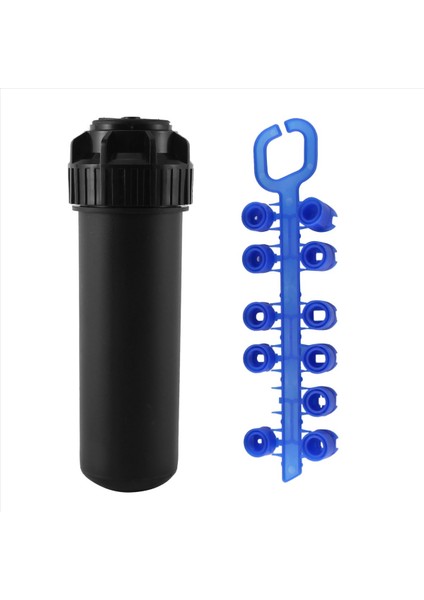 3/4 Inç Dişi Iplik Pop-Up Sprinkler Dişli Sürücüsü Çim Fısıltılı Kafa Kısım Daire Deseni 40 ° -360 ° Ayarlanabilir (Yurt Dışından)