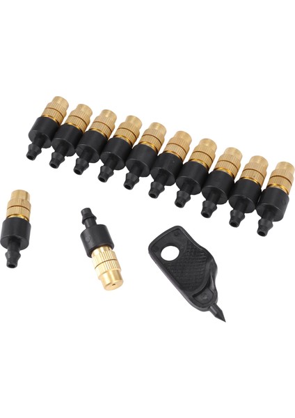 12 Set Bakır Ayarlanabilir Püskürtme Meme Sprey Atomizasyon Bakır Kılcal Etkisi 47 Fabrika Ayarlanabilir Sulama Damatlar Sprinkler Damat Damat Sistemi 1/4 Inç Barb. (Yurt Dışından) fiyatları