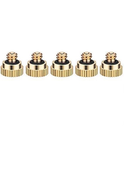 20 Paket Pirinç Sisli Nozullar Tees, Toz Kontrol Sisi Nozul Fıskiyesi Dış Mekan Soğutma Sistemi Için 0.3 mm (Yurt Dışından) modelleri