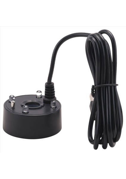 Mist Yapıcı, USB Port 4 Renk LED Işıklar Mini Mister Sis Makinesi, Kapalı Çeşme Bahçesi Havuz Su Fogger Atomizer Siyah (Yurt Dışından) modelleri