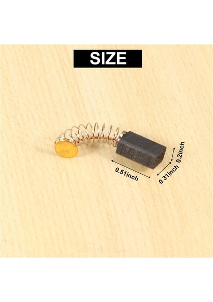 5 Çift Motor Karbon Fırçaları 13MM x 8mm x 5mm Evrensel Güç Aleti Açılı Öğütücü Yörünge Için Yedek Parçalar (Yurt Dışından) indirimleri
