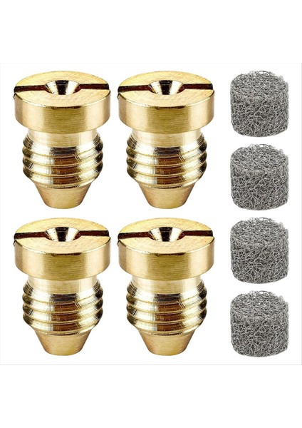 Köpük Top ve Köpük Üreticisi Için 1.1 mm Delik, Evrensel Iplik Nozul Uçları ve Kar Köpük Mızrak Için Örgü Filtresi, 4 Paket (Yurt Dışından)