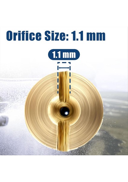 Köpük Top ve Köpük Üreticisi Için 1.1 mm Delik, Evrensel Iplik Nozul Uçları ve Kar Köpük Mızrak Için Örgü Filtresi, 4 Paket (Yurt Dışından) modelleri