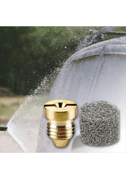 Köpük Top ve Köpük Üreticisi Için 1.1 mm Delik, Evrensel Iplik Nozul Uçları ve Kar Köpük Mızrak Için Örgü Filtresi, 4 Paket (Yurt Dışından) fırsatları
