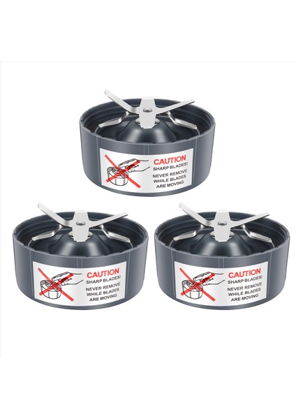 600W/ 900W Modelleri Için 3 Parça Yedek Çıkarma Bıçağı Yedek Parçalar Bıçağı (Yurt Dışından)