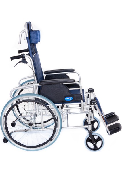 Alüminyum Tekerlekli Sandalye | Sırtı Yatar Ayak Kalkar Ergonomik Tasarım KY954LGC-46 modelleri