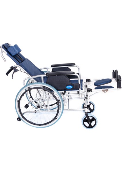 Alüminyum Tekerlekli Sandalye | Sırtı Yatar Ayak Kalkar Ergonomik Tasarım KY954LGC-46 fırsatları