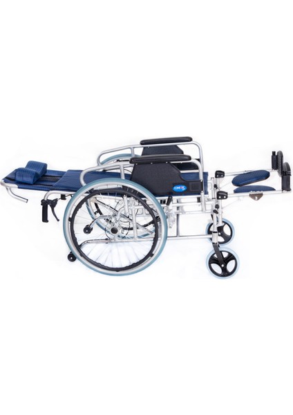 Alüminyum Tekerlekli Sandalye | Sırtı Yatar Ayak Kalkar Ergonomik Tasarım KY954LGC-46 indirimleri