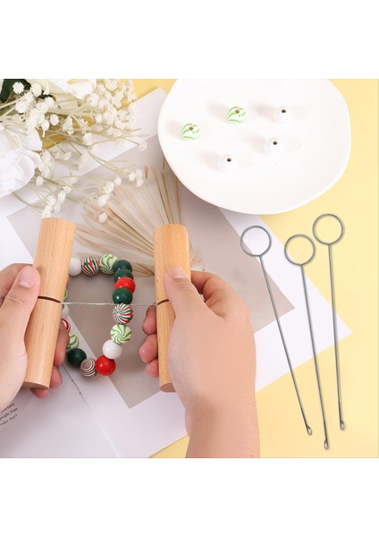 Silikon Boncuklar Için Düğüm Kavrama Aracı, Bir Çift Kayın Düğüm Sıkıcı ve 3pcs Paslanmaz Çelik Döngü Turner Aletleri (Yurt Dışından) fiyatları