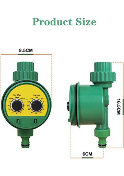 Su Zamanlayıcısı Bahçe Hortumu Musluk Zamanlayıcısı Bahçe Sulama Sistemi Kontrol Cihazı Sulama BILGISAYARI/IP65 Su Geçirmez (Yurt Dışından) modelleri