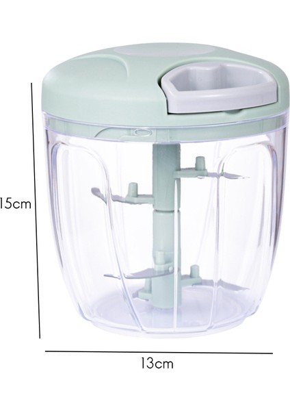 Manuel Kıyıcı Sarımsak Presi Sebze Meyve Büküm Parçalayıcı Kıyma Makinesi Sarımsak Kıyıcı Kesici Ev, 900 ml (Yurt Dışından) fiyatları