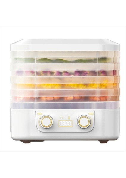 Meyve/et/atıştırmalıklar Için Gıda Kurutma Makinesi Ayarlanabilir Zamanlayıcı ve Sıcaklık Kontrolü Ev Kullanımına Uygun Abd Fişi (Yurt Dışından)