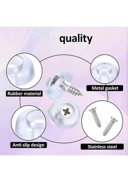 Kesme Tahtası Için 150 Adet R Ubber Feet, 16 mm Kesme Tahtası Flip Olmayan Tampon, Doğrama Tahtası Elektroniği Için (Yurt Dışından) modelleri