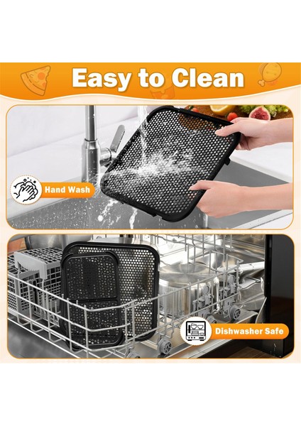 Silikon Sıçrama Koruyucuları, Philips Airfryer 3000 Çift Sepetli 5000 Serisi Çift Sepetli NA350 NA550 3l ile Uyumlu (Yurt Dışından) fırsatları