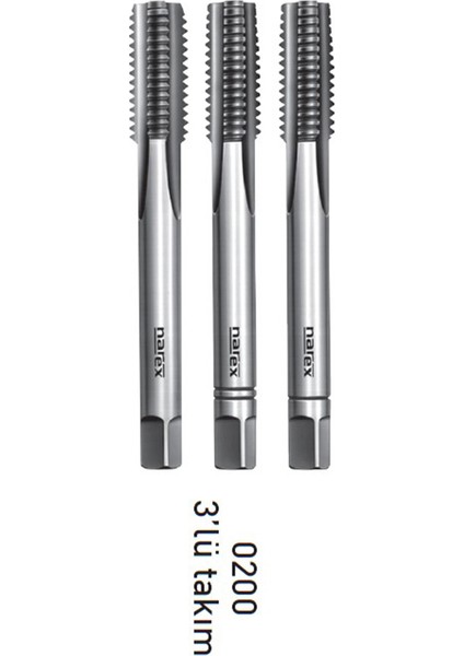 M30 Narex Sol El Kılavuz Takımı DIN352 Hss (0200)