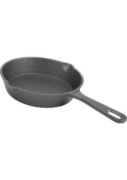 Dökme Demir Yapışmaz Tava Kızartma Tavası Gaz Indüksiyon Ocak Yumurta Gözleme Pot Mutfak Yemek Araçları TENCERE-14CM (Yurt Dışından)