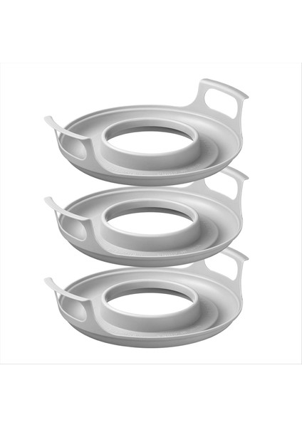 Kulplu Mikrodalga Soğutma, Kaseler Için Mikrodalga Soğuk Taşıma Tepsisi Tabaklar Mikrodalga Yemekler Mikrodalga Kase Tutucu (Yurt Dışından) fiyatları