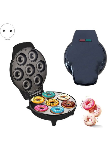 Mini Donut Makinesi 220V Donut Yapma Makinesi Kendin Yap Ev Kullanımı Mini Donut Yapma Makinesi Siyah Ab Fişi (Yurt Dışından) modelleri