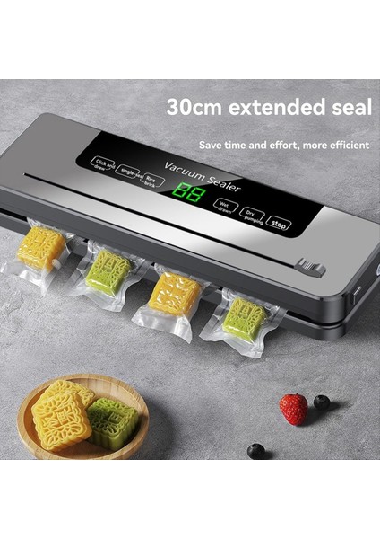 Vakumlu Paketleme Makinesi Otomatik Gıda Koruyucu Dahili Kesici Islak ve Kuru Mod Gıda Koruyucu Ev Mutfak Abd Fişi (Yurt Dışından) modelleri